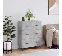 VidaXL Commode Gris Béton
