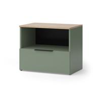 Commode Wido, 60x50cm avec rabat, Vert, Vicco 57449
