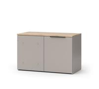 Commode Wido, 80x50cm avec porte, Grège, Vicco 56613