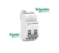 Schneider Electric A9E18074 iSSW commutateur, 3 positions, 2 contacts, inverseurs OF, Acti9, 20 A, 230V, Blanc