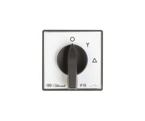 Commutateur à came étoile-triangle 3P 25A IP65 Coudure 25-22 avec plaque 922511