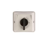 Commutateur à came étoile-triangle 3P 63A IP44 ŁK 63-23 dans un boîtier 926323