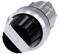 Commutateur à manette Siemens 3SU1050-2AS60-0AA0 bouton blanc 2 x 360 ° 1 pc(s)