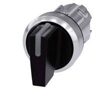 Commutateur à manette Siemens 3SU1052-2BL10-0AA0 levier noir 2 x 45 ° 1 pc(s)