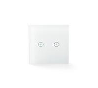 Commutateur capacitif main Interrupteur en verre Télécommande sans fil double WiFi L2