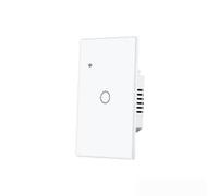 Commutateur Connecté Wifi pour cuivre Compatible pour alexa Commutateur(1) | Verre trempé anti-rayures, design , panneau tactile sensible, s'intègre à décor