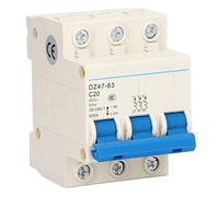 commutateur d'air Disjoncteur 3P 400V disjoncteur Miniature montage sur Rail DIN disjoncteur 20A PA66 protecteur de court-Circuit montage sur Rail DIN