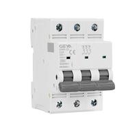 commutateur d'air Disjoncteur Gym9-125 MCB 3p 80A 100A 125A AC C. Curve Switch Disjoncteur miniature 3 pôles Largeur 53,4 mm 40 40 0V 6ka (Color : 100a, Size : 3 Pole C Curve)
