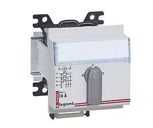 Commutateur d'ampèremètre modulaire triphasé 4 positions - 3 modules