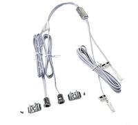 Commutateur de capteur de porte d'armoire IP20, double et triple options de contrôle, contrôleur de lumière LED à montage dissimulé, boîtier en ABS charge 100 W/60 W pour éclairage intérieur d'armoire