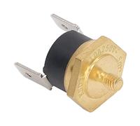 Commutateur de Contrôle de Température, Bimétallique KSD301 Cuivre Thermostat M4 Filetage Sensible Stable 5PCS pour Chauffe-Eau pour Nettoyeur (80°C)