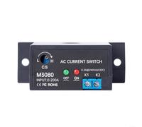 Commutateur de détection de courant alternatif auto-alimenté, relais à induction, plage 0,2-30 A, boîtier en ABS hystérésis réglable pour surveillance de ligne de forage M3050/M3056 (M3080)