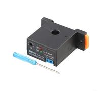 Commutateur de détection de courant alternatif auto-alimenté - Relais d'induction - Surveillance 0,2 A à 30 A - Avec deux indicateurs LED pour ligne de forage industrielle - Noir M3056 (M3066)