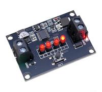 Commutateur de détection de vibrations, retard réglable de 0 à 15 min, réinitialisation automatique, détecteur de mouvement DC 4 V-30 V pour automatisation industrielle (tableau)
