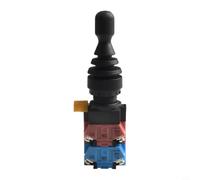 Commutateur de joystick 4 positions 4NO pour interrupteur de réinitialisation monolever HKL-FW24 momentané 22 mm encastré AC 600 V bleu