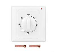 Commutateur de minuterie de compte à rebours, panneau de contrôleur de compte à rebours mécanique électronique AC220V 86, pour lampe de réservoir de poissons de pompe de chauffe-eau de ventilateur, mi