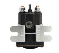 Commutateur de relais d'électrovanne 48 V pour chariot de golf G29 Contrôle électromagnétique Métal Remplacement pour 114-4811-020-07 JU6-H1950-00 Noir 13 x 10,5 x 8,5 cm pour système d'alimentation