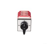 Commutateur de tension triphasé LW12-16 16 A | Mesure précise de la tension, position neutre, pas de fil N nécessaire, CA 380 V/CC 220 V, qualité industrielle