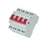 Commutateur de transfert 1/2/3/4P 40A/63A, disjoncteur 50/60Hz, charge et coupure, sécurité résidentielle à domicile(4P,40A)