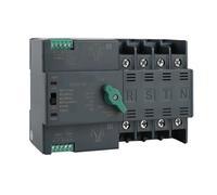 Commutateur de transfert automatique 4P 6A-125A, double Source d'alimentation, commutateur de transfert automatique AC220V, montage sur Rail DIN(6A)
