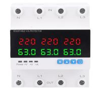 Commutateur de transfert automatique 63A, 4 pôles, 3 phases, avec indicateur LED