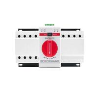 Commutateur de transfert automatique à double alimentation ATS, commutateurs manuels automatiques, disjoncteur Commutateur de transfert de puissance(4P 125A 400V)