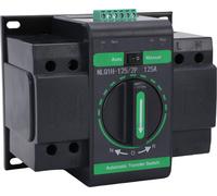 Commutateur de transfert automatique double alimentation 125 A 2P 2 entrées 1 sortie Mode de commutation automatique et manuel Type d'isolation au niveau du PC