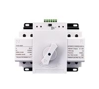 Commutateur de transfert automatique double alimentation ATS 2P 63A 230V(2 input 2 output)