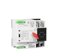 Commutateur de transfert automatique double puissance 2P 4P, alimentation sans interruption for énergie solaire et onduleur 220V EK2R(2P,125A)