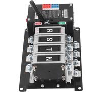 Commutateur de transfert automatique double puissance 4P Fonctionnement Auto Manuel Milliseconde Commutateur de changement de générateur AC400V 125A