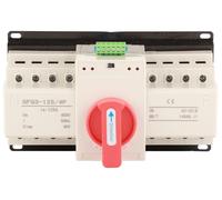 Commutateur de transfert de puissance double automatique 4P 125A, niveau de disjoncteur Mini-générateur, avec indicateur, tension AC400V