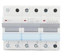 Commutateur de transfert manuel double alimentation 400 V CA Montage sur rail DIN 35 mm Disjoncteur à verrouillage unilatéral 3P MTS 125 A