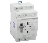 Commutateur de transfert photovoltaïque 63 A AC220 V pour commutation automatique de source d'alimentation avec construction robuste