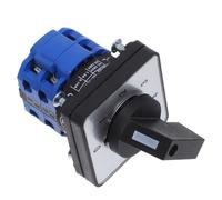 Commutateur de Transfert Rotatif 20a Lw26-20, Sélecteur | PC Résistant à Haute Température, Conception Pratique, Sortie de Tension Stable, pour Générateur et Pompe