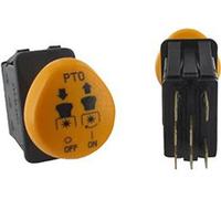Commutateur d'embrayage à 2 positions, 7 connexions, modèle Delta 6204-343, compatible avec Cub Cadet - MTD - Wolf. Pièce de rechange d'origine.