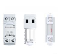 Commutateur Électronique 25A 24-480VAC Rapide(DA 25A) | Montage rail DIN 35mm, design compact, dissipateur intégré, pour idéal armoire électrique