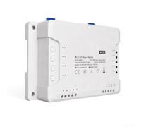 Commutateur intelligent 4 canaux WiFi APP contrôle automatique (pour Sonoff | 3 modes : autobloquant, verrouillage, inching; 4 appareils contrôlables séparément; idéal pour les lampes et les moteurs