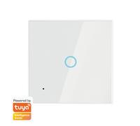 Commutateur intelligent LogiLink SH0111 sans fil 86x86x34mm blanc pour domotique 1 pièce