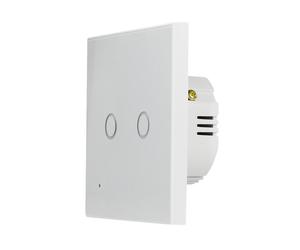 Commutateur intelligent LogiLink SH0112 sans fil 86x86x34mm blanc pour domotique 1 pièce