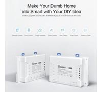 commutateur intelligent POW R3 25A wi fi, suivi de la commande vocale eWeLink via Alexa, dispositif de mesure de puissance, Protection de commutateur intelligent, économie d'énergie, 2021