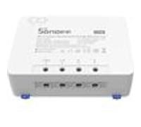 SONOFF POWR3 Interrupteur Connecté WiFi avec Surveillance de l'énergie, 25A/5500W Haute Puissance WiFi Smart Switch, Compatible avec Amazon Alexa&Google Home Assistant, Smartthings