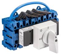 Commutateur Kraus & Naimer NETZ-0-NOTSTROM, 4 pôles, à enclenchement instantané, Ith = 32 A, P = 11 kW (AC23B, 400 V CA), 6 mm², 1 pièce.
