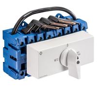 Commutateur Kraus & Naimer NETZ-0-NOTSTROM, 4 pôles, à enclenchement instantané, Ith = 63 A, P = 22 kW (AC23B, 400 V CA), 25 mm², 1 pièce.