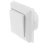 Commutateur MILOS IP44, blanc mat, bornes à vis