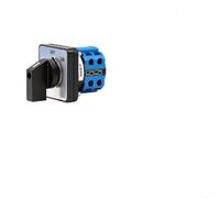 Commutateur polyvalent SZW26-20/C04.2, interrupteur rotatif à 2 niveaux OFF-ON, 20 A 440 V AC/240 V DC, matériau ignifuge avec contacts argentés pour applications industrielles (64 x 64)
