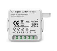 Commutateur Rideau Intelligent Contrôle Vocal Google(Road 4) | Compatible pour alexa, Google Home, commande vocale mains libres, tactile sensible, intégration facile