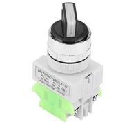 Commutateur rotatif à 3 positions, commutateur rotatif à verrouillage automatique LAY37-20X/31 220V 20Ω 5A Commutateur de sélection maintenu durable avec 2NO et 1NC