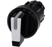 Commutateur rotatif collerette plastique noir, blanc 2 x 45 ° Siemens SIRIUS ACT 3SU1002-2BL60-0AA0 1 pc(s)