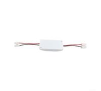 Commutateur sans fil pour porte de garage AC220 V (LN3 + 2 panneaux) | Robuste pour relais, 100 000 cycles, construction compacte 8,8 x 2,5 x 4 cm, contacts secs