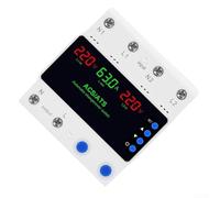 Commutateur Transfert Auto 220V Double Alimentation 63A(1-63A) | Transfert automatique, double alimentation, 63A, surtension, sous-tension, arrêt sécurisé